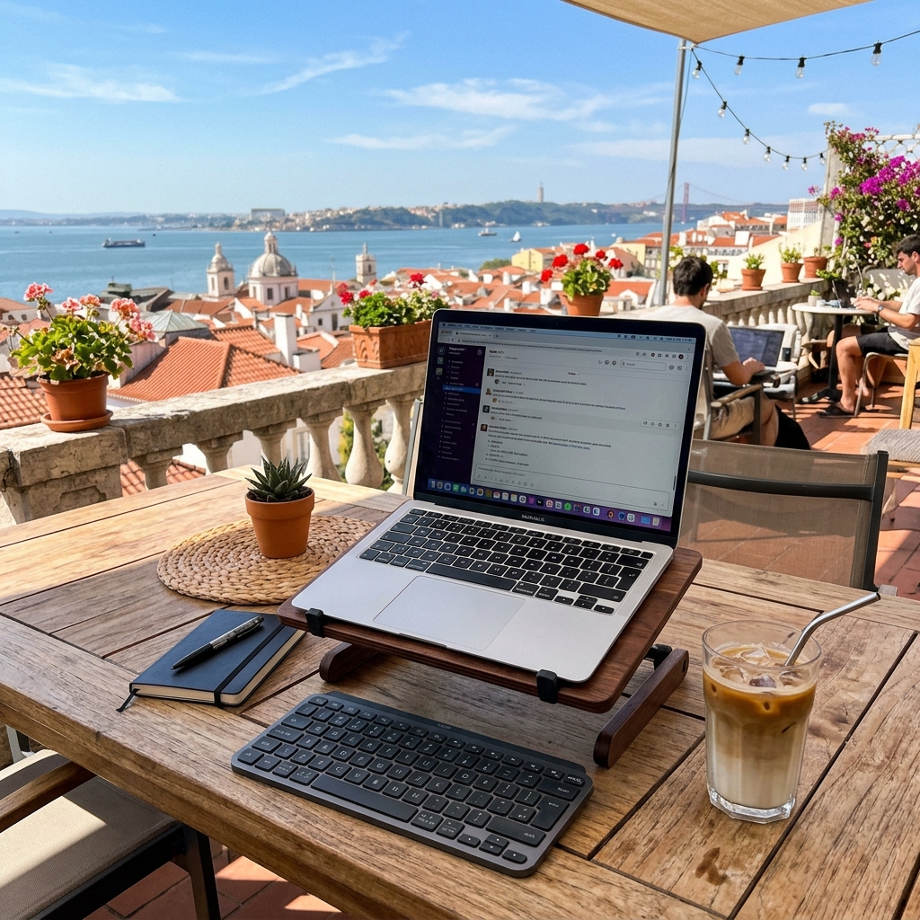 Rooftop coliving en Lisboa