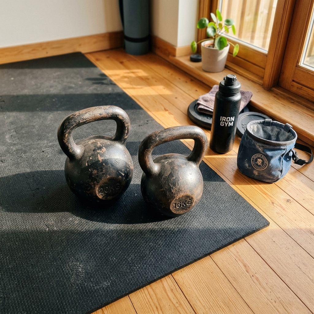 Home Gym Kettlebells
