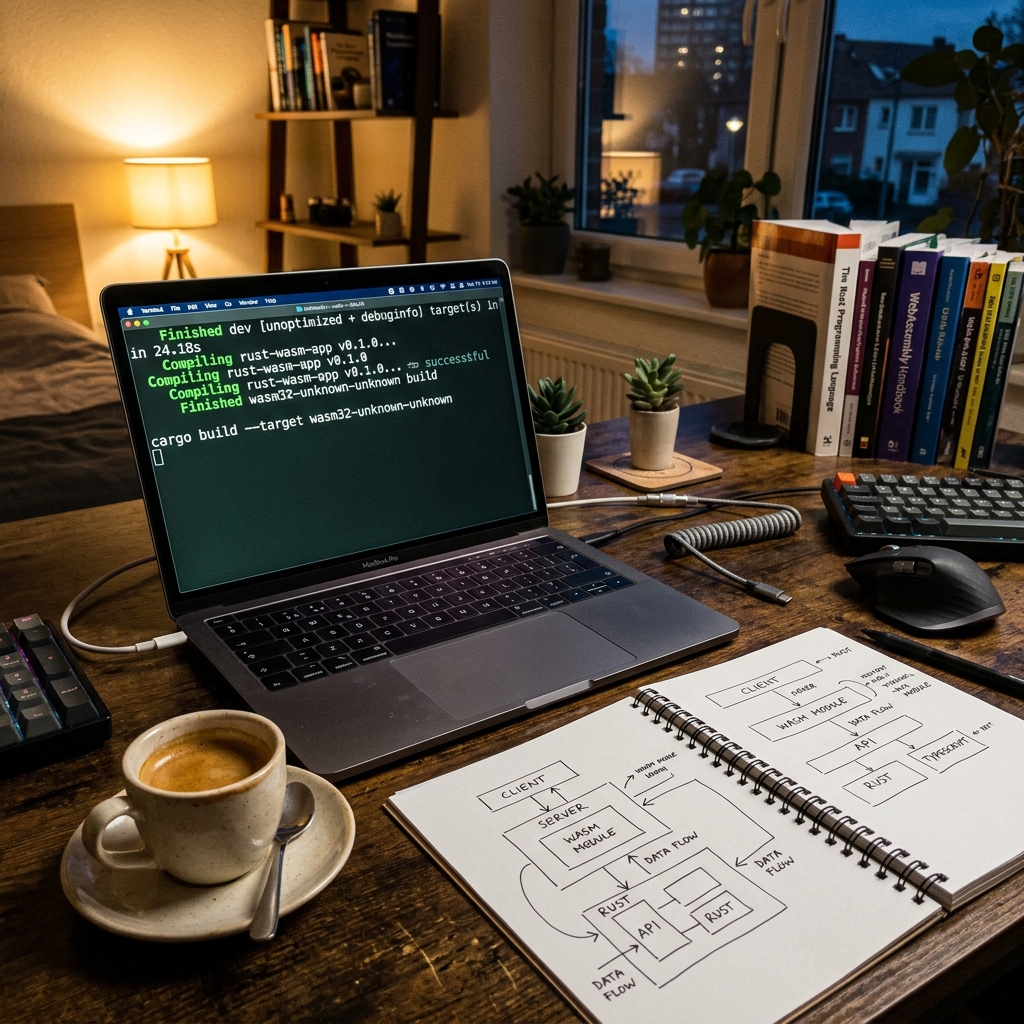 WebAssembly build terminal